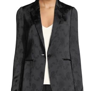 Theory jacquard blazer size 6